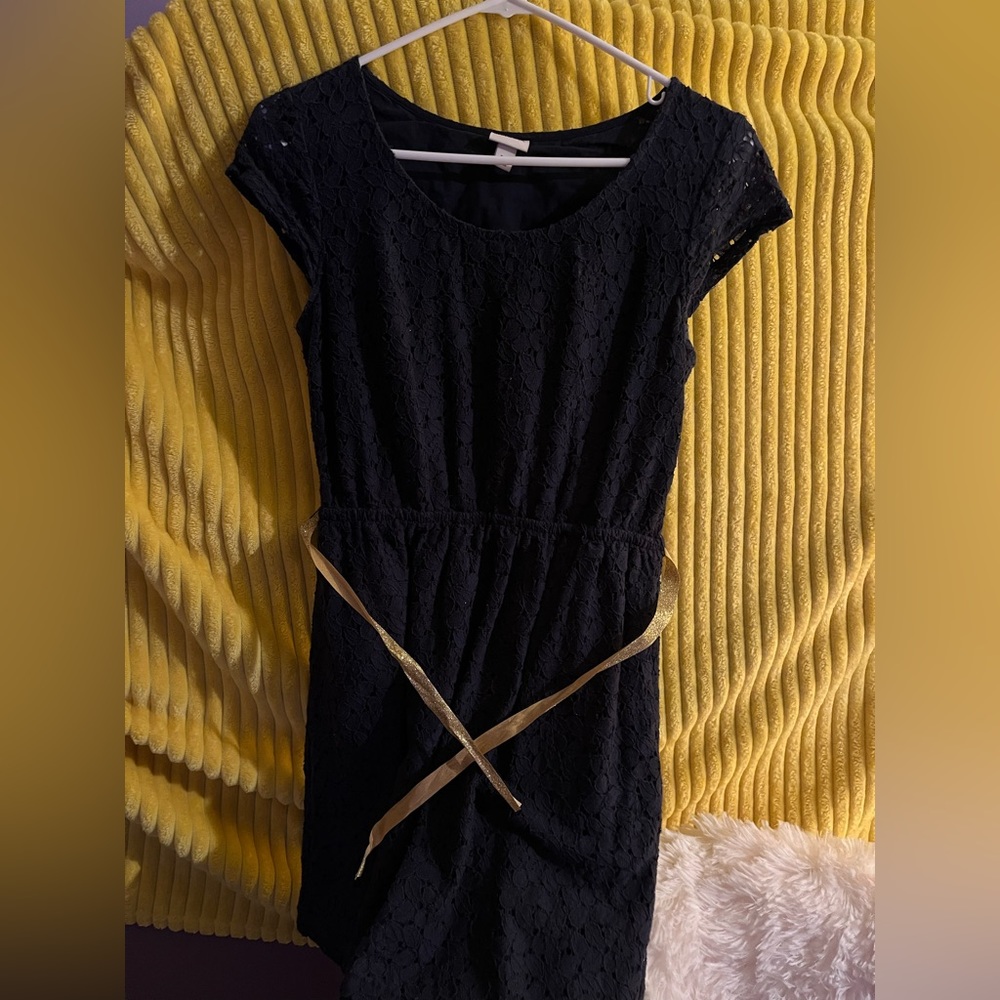 Navy blue dress